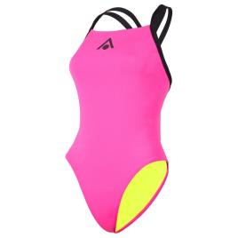 Aquasphere Roupa De Banho Essential Open Back FR 40 Bright Pink / Black