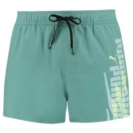 Puma Shorts De Natação Graphic XS Mineral Blue Combo