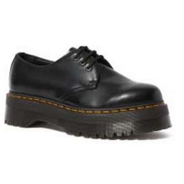 Dr Martens Sapato 1461 Quad 3-eye Polished Smooth EU 40 Black