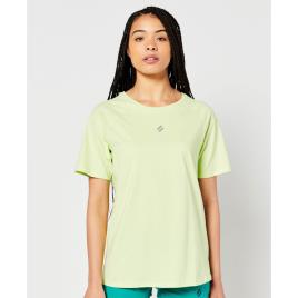 Superdry Camiseta De Manga Curta Run XS Lime Yellow