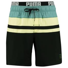 Puma Shorts De Natação Heritage Stripe Mid S Mineral Blue Combo