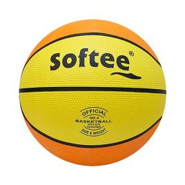 Softee Balón Baloncesto Nylon 3 Yelow / Orange