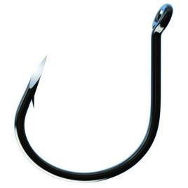 Eagle Claw Anzol Simple Com Ilhó Trokar Wacky Worm 2 Black