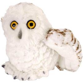 Peluche Coruja Branca 20 cm