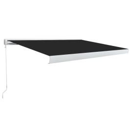 Toldo manual com caixa 450x300 cm antracite