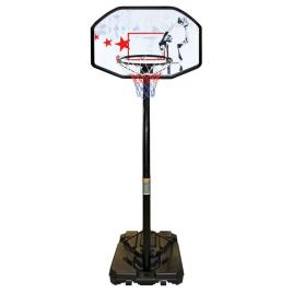 New Port Tabela de basquetebol ajustável 200-305 cm 16NX-ZWR-Uni