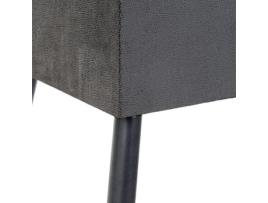 Repousa pés Dekodonia (2 pcs) Veludo Madeira MDF Loft