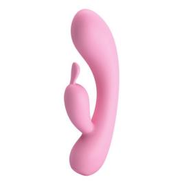 Vibrador Dupla Estimulação Pretty Love Hugo Cor de Rosa (11 cm)