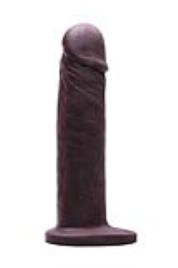 Dildo Realista Tantus Vibrador Com relevo Silicone Catanho escuro