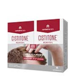 Cistitone Agaxidil Duo Cápsulas 4 Meses 2 X60 Unidade(S) Com Oferta De 50% Na 2ª Embalagem