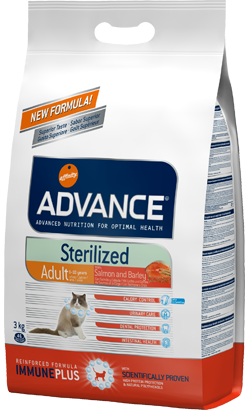 Advance Cat Sterilised Sensitive Salmon & Barley