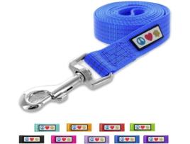 Trela para Cães  Refletora (Azul - XS - Porte Pequeno)