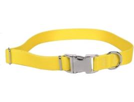 Coleira para Cães  (Amarelo - Poliéster - L - Porte Grande)