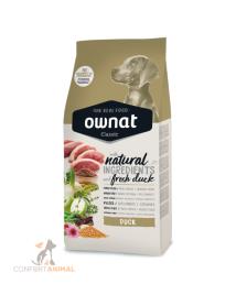 Ração Ownat Classic Pato para Cães 15 Kg