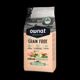 Ownat Cão Just Grain Free Adult Chicken 3 KG