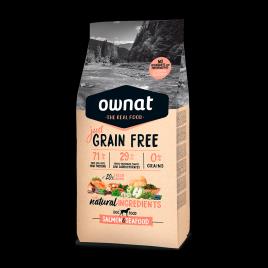 Ownat Cão Just Grain Free Adult Salmon 14 KG