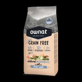 Ownat Cão Just Grain Free Adult Lamb 14 KG