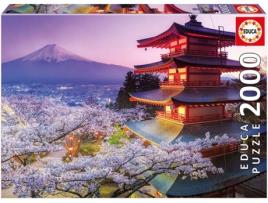 Puzzle 2D  Monte Fuji (Idade Mínima: 12 - 2000 Peças)