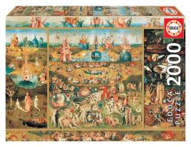 Educa - Puzzle 2000 Peças: O Jardim das Delícias Terrenas
