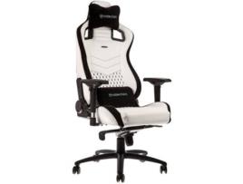 Cadeira Gaming NOBLECHAIRS Epc Pu (Branco e Preto)