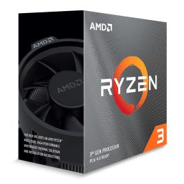 Processador Ryzen 3 3100 Quad-Core 3.6GHz c/ Turbo 3.9GHz 18MB SktAM4 - 