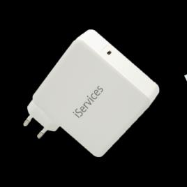 Carregador de Tomada Type-C 87W iServices