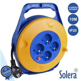 EXTENSÃO TOMADA ELÉTRICA C/ 4 SAÍDAS 10M SOLERA
