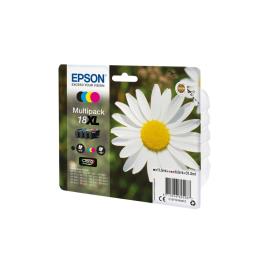 TINTEIRO ORIGINAL EPSON 18XL PACK 4 CORES C13T18164012