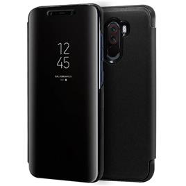 Funda  Flip Cover para Xiaomi Pocophone F1 Clear View Negro