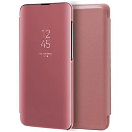 Funda COOL Flip Cover para Xiaomi Mi A3 Clear View Rosa