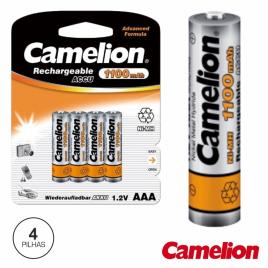 BATERIA NI-MH AAA1.2V 1100MA 4X BLISTER CAMELION