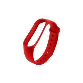 PULSEIRA SILICONE XIAOMI MI BAND 5 MI BAND 6 VERMELHO