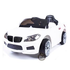 Carro elétrico para crianças estilo X5 com controle remoto branco