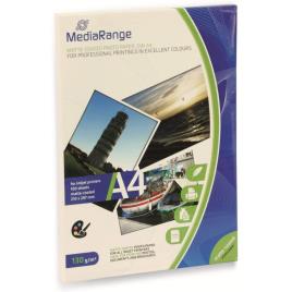 Papel fotográfico MediaRange A4 Mate Branco 210 x 297mm