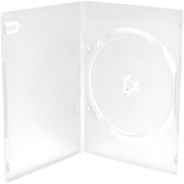 Capa DVD Slimcase  1 disco, 7mm - 100 Unidades