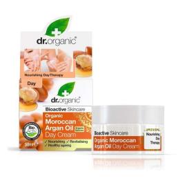 Creme de Dia Nutritivo Moroccan Argan oil Dr.Organic (50 ml)
