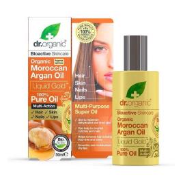 Óleo de Argão Moroccan Dr.Organic (50 ml)