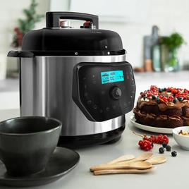 Robot de Cozinha  H Deluxe 6 L LCD Aço inoxidável