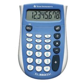 Calculadora Básica  503-SV Azul (8 dígitos)