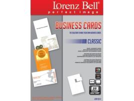 Cartões de Visita Classic LORENZ BELL LB6102 (250 Cartões- 185 g)