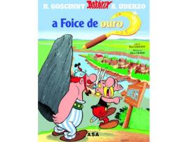 Livro Astérix - A Foice de Ouro Vol. 2  de René Goscinny e Albert Uderzo