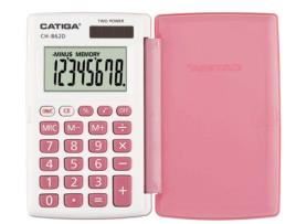 Calculadora Básica  CH-862D Rosa  (8 dígitos)