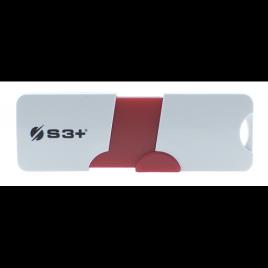 Pendrive USB 3.0 S3PLUS 64GB SPACE Vermelho