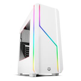 Caixa ATX / Micro ATX NOX Hummer MC PRO ARGB Branco