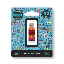Pendrive 32Gb Tech One Tech Tribal Questions Usb 2.0