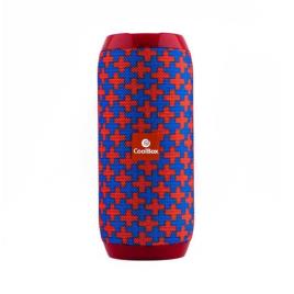 Altifalante Bluetooth CoolBox COOLTUBE 10W 1200 mAh FM Vermelho Azul