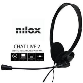 Auriculares com microfone Nilox Control Vol