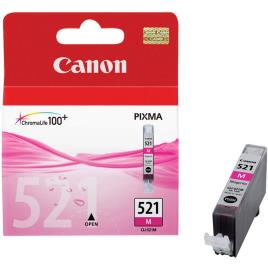 Canon Tinteiro Original CLI-521 M com Tinta ChromaLife 100+, Magenta, Individual, 2935B008