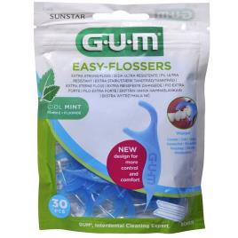 Goma de fio dental fácil para cabelo 30 pcs