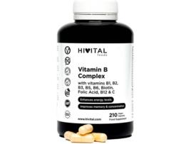 vitamina B complexo 210 cápsulas veganas